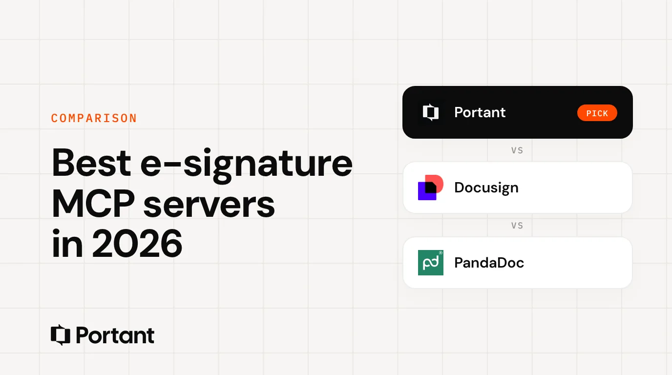 Best e-signature MCP servers in 2026: 9 options compared
