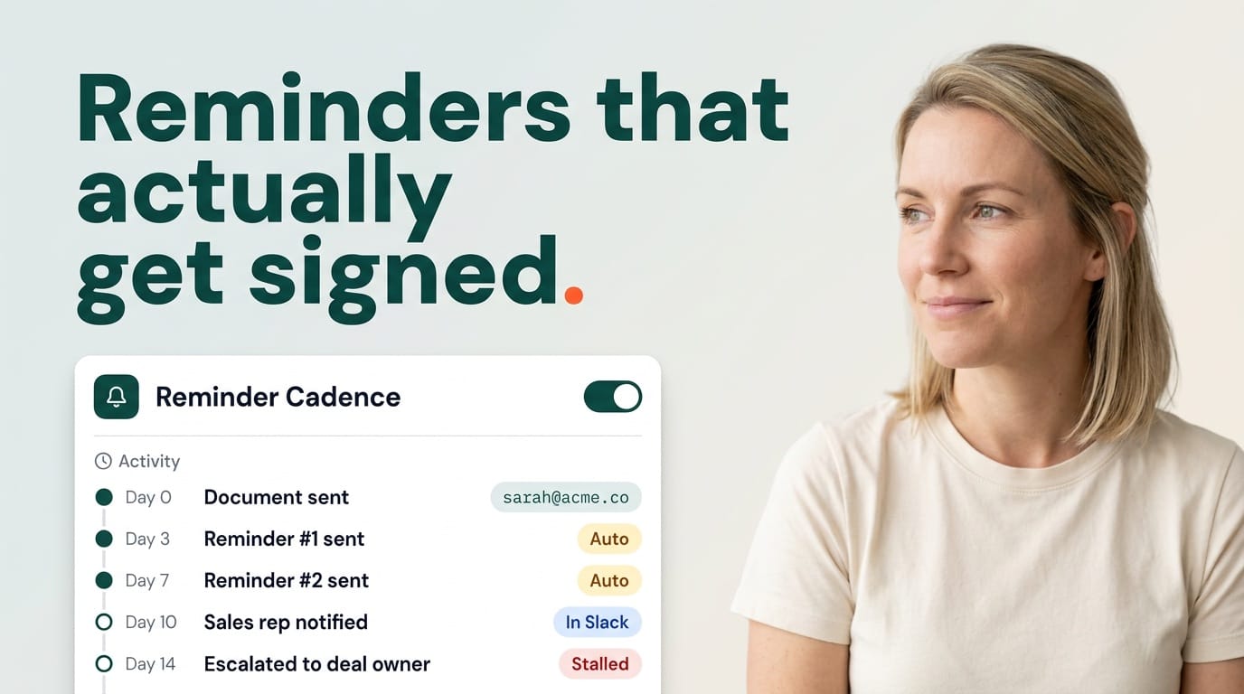 How I set up signature reminders in HubSpot so contracts don't stall