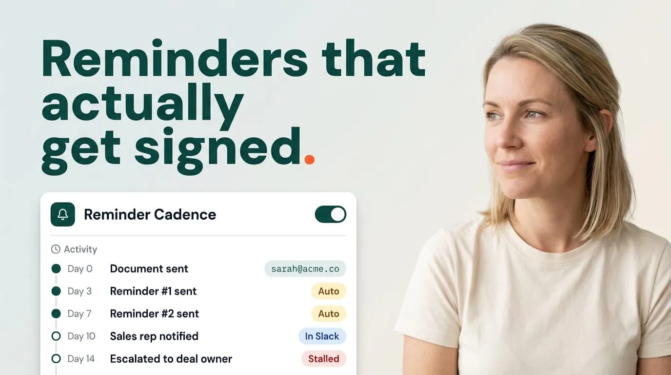 How I set up signature reminders in HubSpot so contracts don't stall