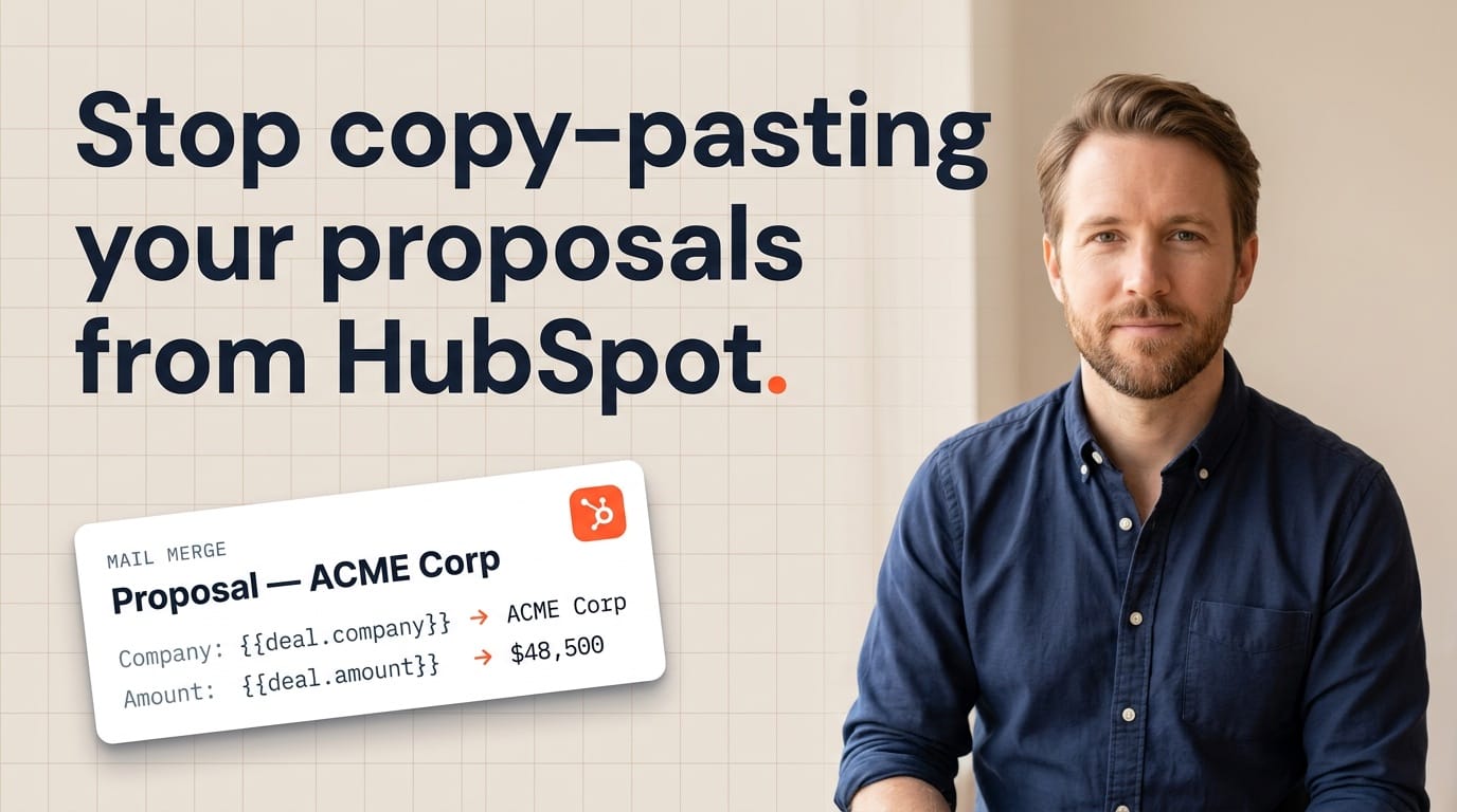 Google Docs mail merge for sales teams: beyond one-off copy paste