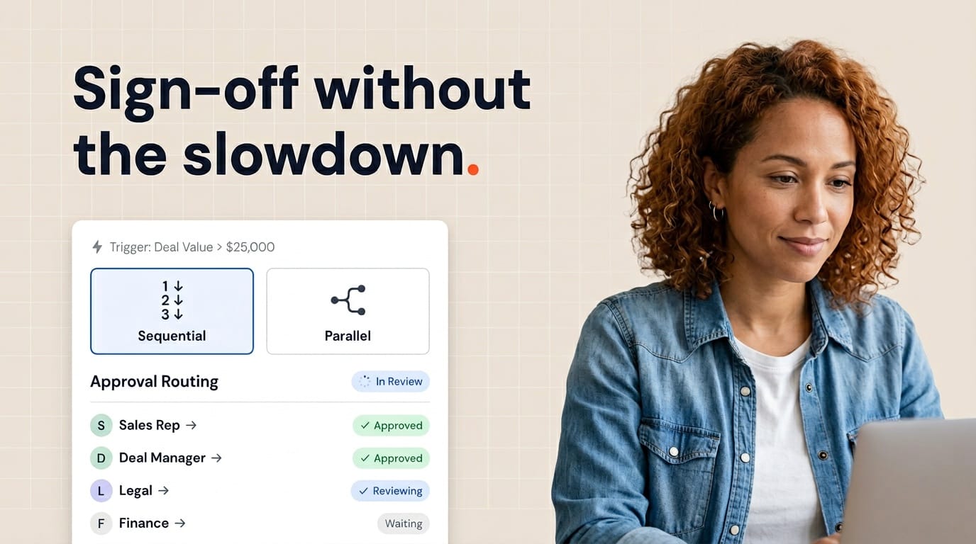 How to build a document approval workflow that doesn't slow down your deals