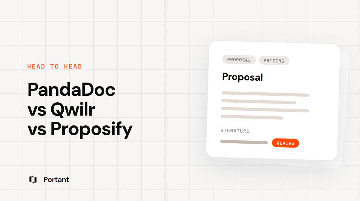 PandaDoc vs Qwilr vs Proposify: which proposal tool fits your sales team?