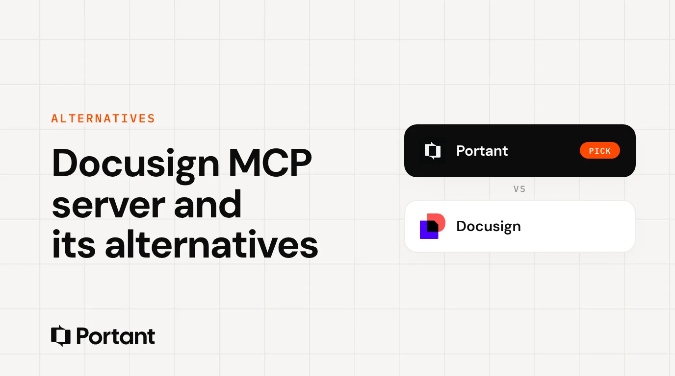 Docusign MCP server: what it does, and 6 alternatives