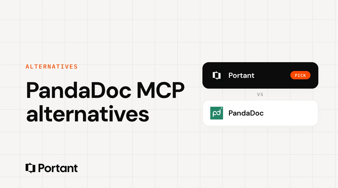 PandaDoc MCP alternatives: 6 e-signature servers compared