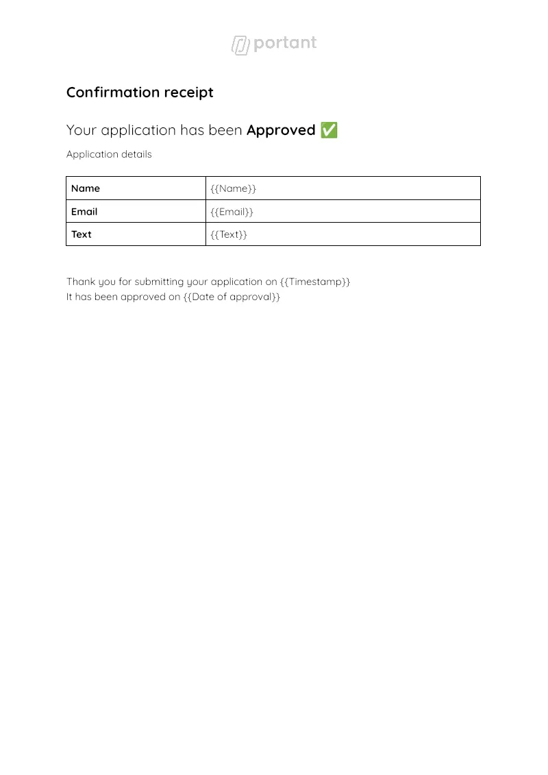 Approval Workflow template thumbnail